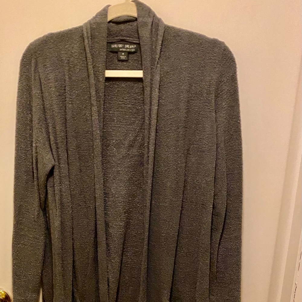 🌟Barefoot Dreams Cardigan Gray New w/o/t🌟